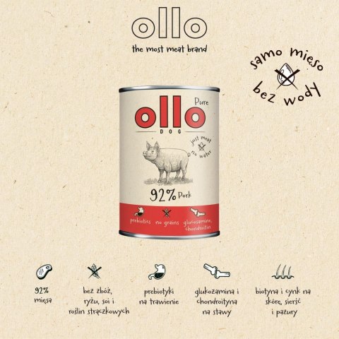 OLLO Ollo Pure Wieprzowina 850g OLLO Ollo Pure Wieprzowina 850g