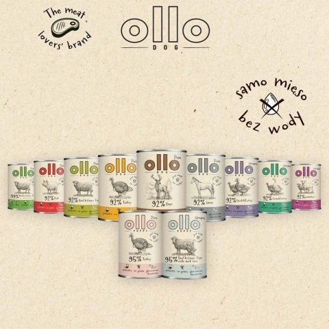 OLLO Ollo Pure Wieprzowina 850g OLLO Ollo Pure Wieprzowina 850g