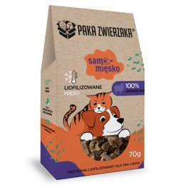 PAKA ZWIERZAKA Paka Zwierzaka Samo Mięsko jagnięcina przysmak 70g