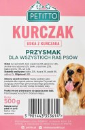 PETITTO PETITTO - Udka z kurczaka -Przysmak dla psa - 500g