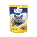 PREVITAL PREVITAL kurczak w sosie dla kotów 100g