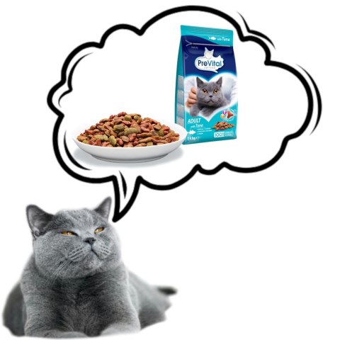 PREVITAL PREVITAL tuńczyk karma sucha dla kotów 1,4kg PREVITAL PREVITAL tuńczyk karma sucha dla kotów 1,4kg