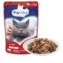 PREVITAL PREVITAL wołowina w galaretce dla kotów 100g