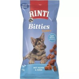 RINTI Rinti Bitties Puppy przysmak kurczak wołowina 75g