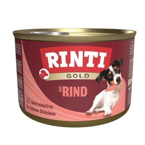 RINTI Rinti Gold Wołowina puszka 185g RINTI Rinti Gold Wołowina puszka 185g