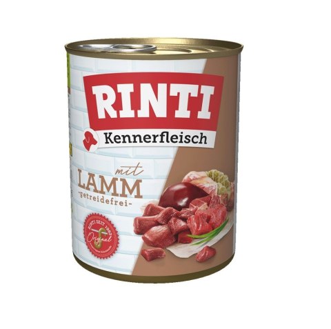 RINTI Rinti Kennerfleisch jagnięcina puszka 800g RINTI Rinti Kennerfleisch jagnięcina puszka 800g