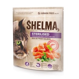 SHELMA SHELMA karma sucha dla kotów sterylizowanych. Z łososiem 1.4kg