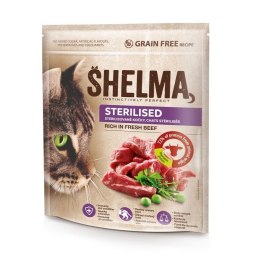 SHELMA SHELMA karma sucha dla kotów sterylizowanych. Z wołowiną 1.4kg