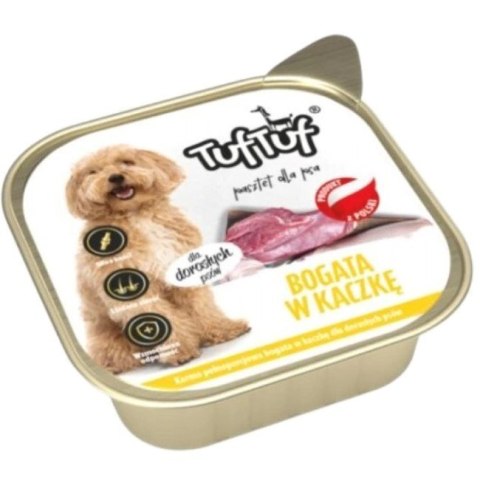 TufTuf Tuf Tuf Pasztet z kaczki alupak dla psa 300g TufTuf Tuf Tuf Pasztet z kaczki alupak dla psa 300g