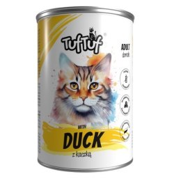 TufTuf Tuf Tuf Puszka mielonka z kaczką dla kota 400g