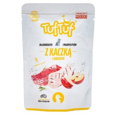 TufTuf Tuf Tuf Saszetka mielonka z kaczką dla psa 300g