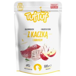 TufTuf Tuf Tuf Saszetka mielonka z kaczką dla psa 500g