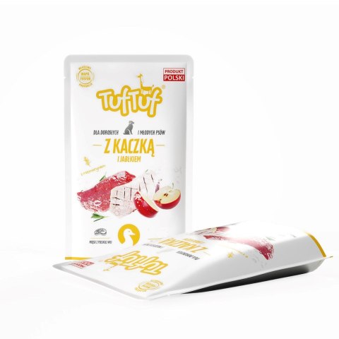 TufTuf Tuf Tuf Saszetka mielonka z kaczką dla psa 500g TufTuf Tuf Tuf Saszetka mielonka z kaczką dla psa 500g