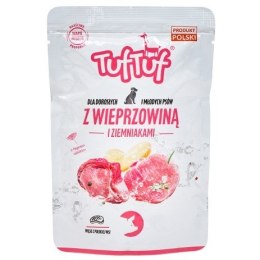 TufTuf Tuf Tuf Saszetka mielonka z wieprzowiną dla psa 300g