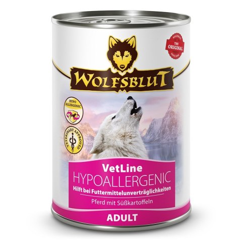 WOLFSBLUT WOLFSBLUT VetLine Hypoallergenic 395g WOLFSBLUT WOLFSBLUT VetLine Hypoallergenic 395g