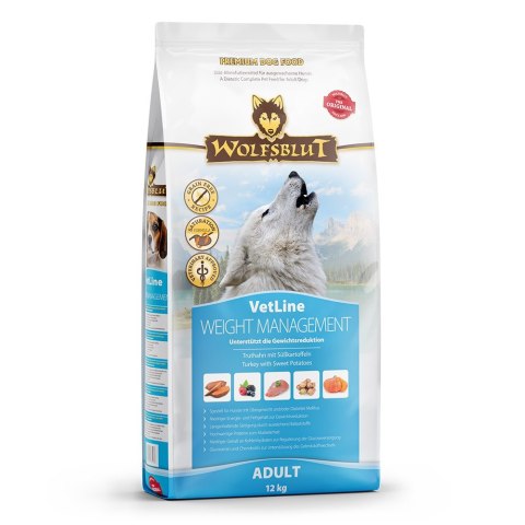 WOLFSBLUT WOLFSBLUT VetLine Weight Management 12kg WOLFSBLUT WOLFSBLUT VetLine Weight Management 12kg