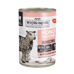 Wiejska zagroda Wiejska Zagroda Monobiałkowa Jagnięcina mokra karma dla kota 400g