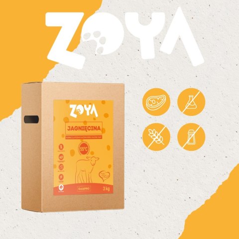 ZOYA ZOYA COLDPRO Jagnięcina sucha karma dla psa 3kg ZOYA ZOYA COLDPRO Jagnięcina sucha karma dla psa 3kg