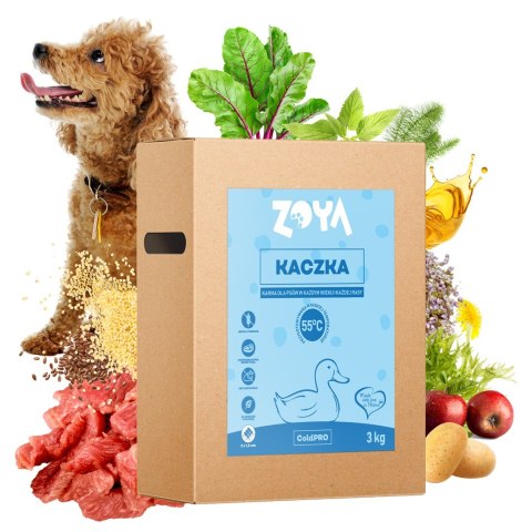 ZOYA ZOYA COLDPRO Kaczka sucha karma dla psa 3kg ZOYA ZOYA COLDPRO Kaczka sucha karma dla psa 3kg