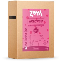 ZOYA ZOYA COLDPRO Wołowina sucha karma dla psa 3kg
