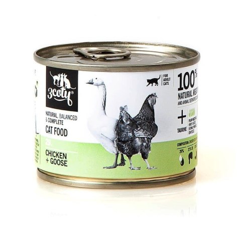 3coty 3Coty CHICKEN + GOOSE for Adult cats 180g 3coty 3Coty CHICKEN + GOOSE for Adult cats 180g