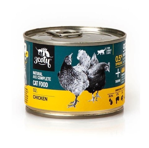3coty 3Coty CHICKEN with Spirulina for Senior Cats 180g 3coty 3Coty CHICKEN with Spirulina for Senior Cats 180g