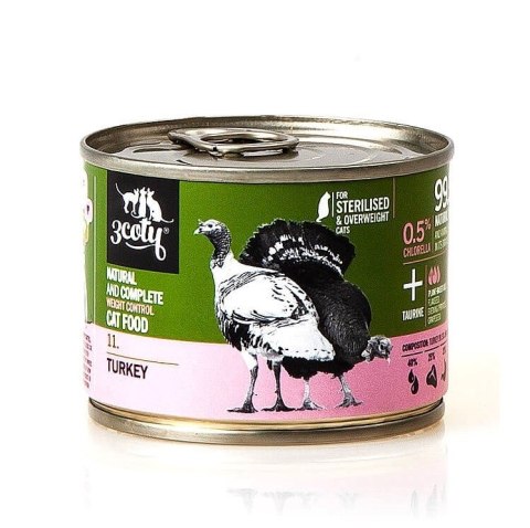 3coty 3Coty TURKEY Chlorella Weight Control Steril. 180g 3coty 3Coty TURKEY Chlorella Weight Control Steril. 180g