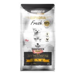 BIOFEED BIOFEED Euphoria Fresh Meat Junior Mini & Small Indyk Monoprotein 2kg