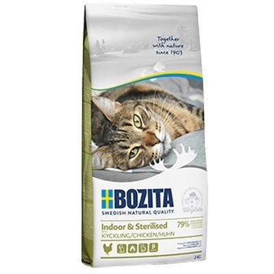 BOZITA BOZITA Indoor & Sterilised Chicken - sucha karma dla kotów wysterylizowanych - 10kg