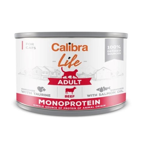 Calibra CALIBRA CAT life adult beef 200g Calibra CALIBRA CAT life adult beef 200g