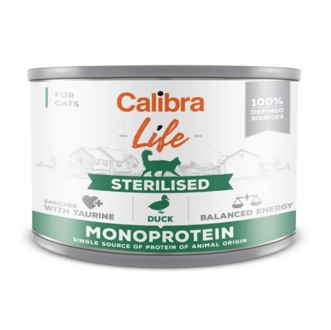Calibra CALIBRA CAT life sterilised duck 200g