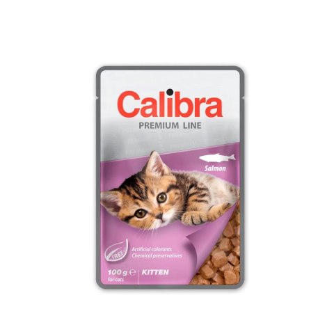 Calibra CALIBRA CAT premium kitten salmon 100g Calibra CALIBRA CAT premium kitten salmon 100g