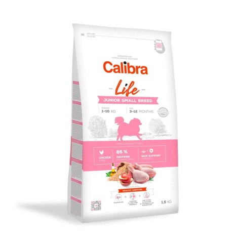 Calibra CALIBRA DOG life junior small breed chicken 1,5kg Calibra CALIBRA DOG life junior small breed chicken 1,5kg