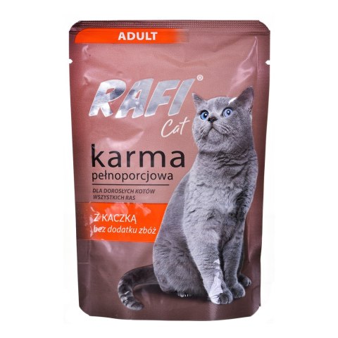 DOLINA NOTECI DOLINA NOTECI Rafi Cat Adult z kaczką - mokra karma dla kota - 100g