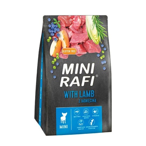 DOLINA NOTECI Dolina Noteci Mini Rafi bogata z jagnięcinąsucha dla psa 3kg DOLINA NOTECI Dolina Noteci Mini Rafi bogata z jagnięcinąsucha dla psa 3kg