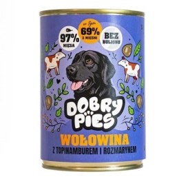 Dobry Pies DOBRY PIES Wołowina z topinamburem i rozmarynem mokra karma dla psa 400g