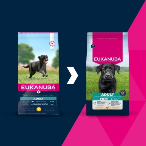 EUKANUBA EUKANUBA Adult Large rich in chicken 15kg EUKANUBA EUKANUBA Adult Large rich in chicken 15kg