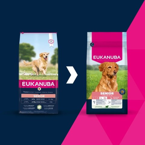 EUKANUBA EUKANUBA Senior Large Lamb and Rice 12kg EUKANUBA EUKANUBA Senior Large Lamb and Rice 12kg