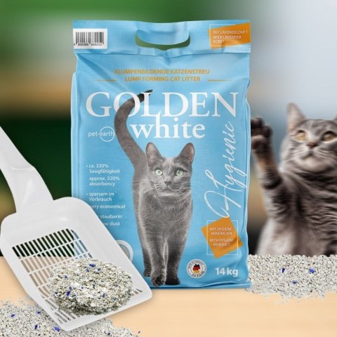 Golden Grey Golden Grey White żwirek bentonitowy dla kota 7kg Golden Grey Golden Grey White żwirek bentonitowy dla kota 7kg