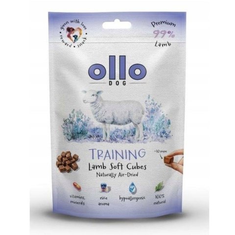 OLLO Ollo Air Dried Lamb Cubes dla psa 80g OLLO Ollo Air Dried Lamb Cubes dla psa 80g