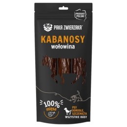 PAKA ZWIERZAKA Paka Zwierzaka przysmak kabanosy wołowina 3szt 80g