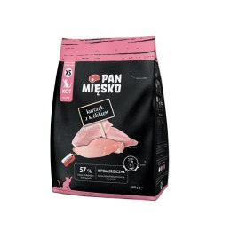 PAN MIĘSKO Pan Mięsko Kurczak z królikiem sucha karma dla kota chrupki XS 400g