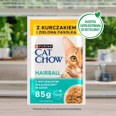 PURINA NESTLE PURINA CAT CHOW Kurczak&Fasola 20+6 saszet. 2,21kg