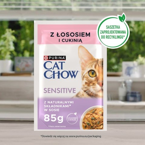 PURINA NESTLE PURINA CAT CHOW SENS Łsś&Cuk 20+6 saszet. 2,21kg