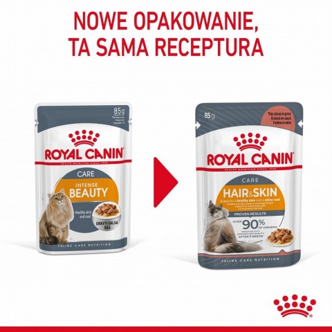 Royal Canin Karma Royal Canin Intense Beauty w sosie 12x85G Royal Canin Karma Royal Canin Intense Beauty w sosie 12x85G