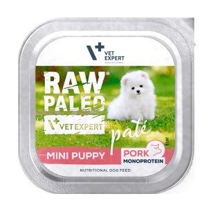 VetExpert VetExpert Raw Paleo PORK Pate Mini Puppy 150g VetExpert VetExpert Raw Paleo PORK Pate Mini Puppy 150g