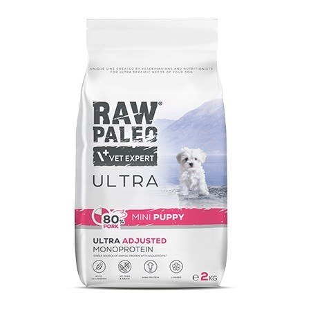 VetExpert VetExpert Raw Paleo Ultra Pork Mini Puppy 2kg VetExpert VetExpert Raw Paleo Ultra Pork Mini Puppy 2kg