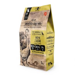 Wiejska zagroda Wiejska Zagroda Indyk z gęsią karma sucha dla psa 2kg