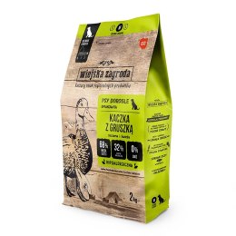 Wiejska zagroda Wiejska Zagroda Kaczka z gruszką karma sucha dla psa 2kg