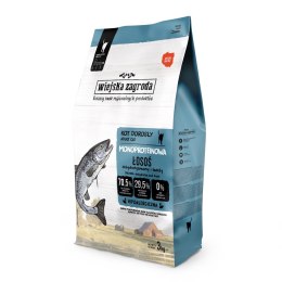 Wiejska zagroda Wiejska Zagroda Łosoś Monobiałkowa karma sucha dla kota 3kg